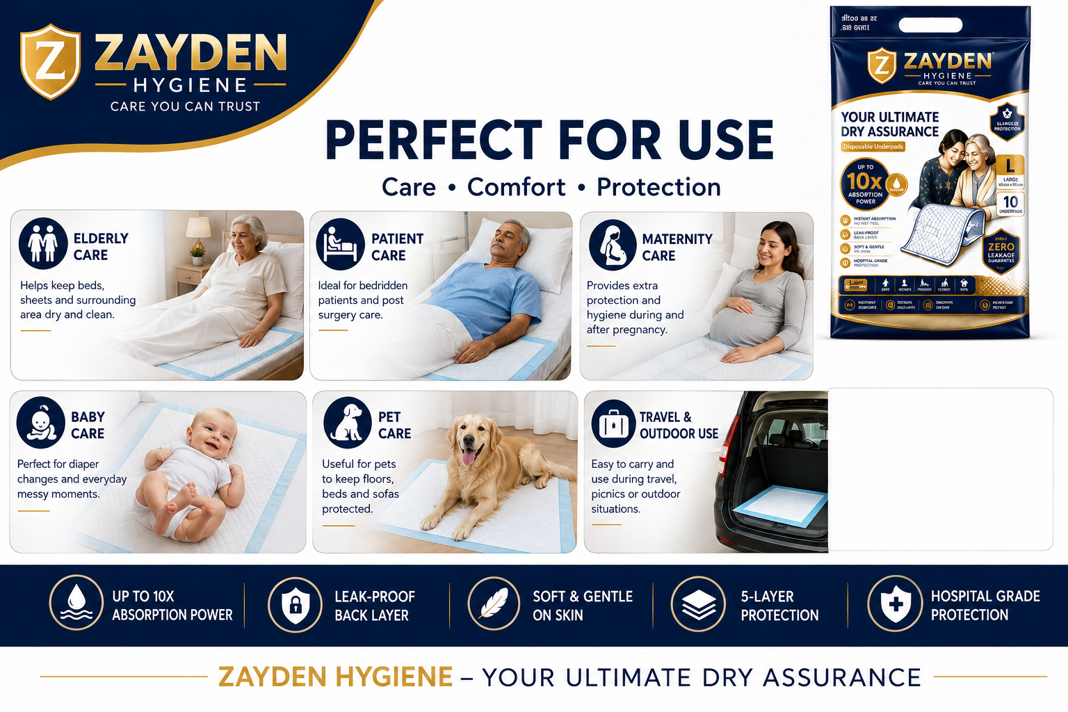 Zayden Hygiene Perfect For Use